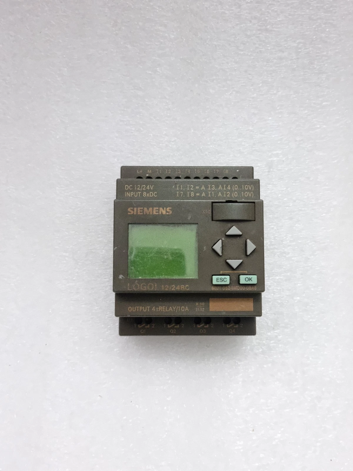 Siemens 6ED1052-1MD00-0BA6 12/24RC Logo 6ed10521md000ba6 Used Working Free Ship
